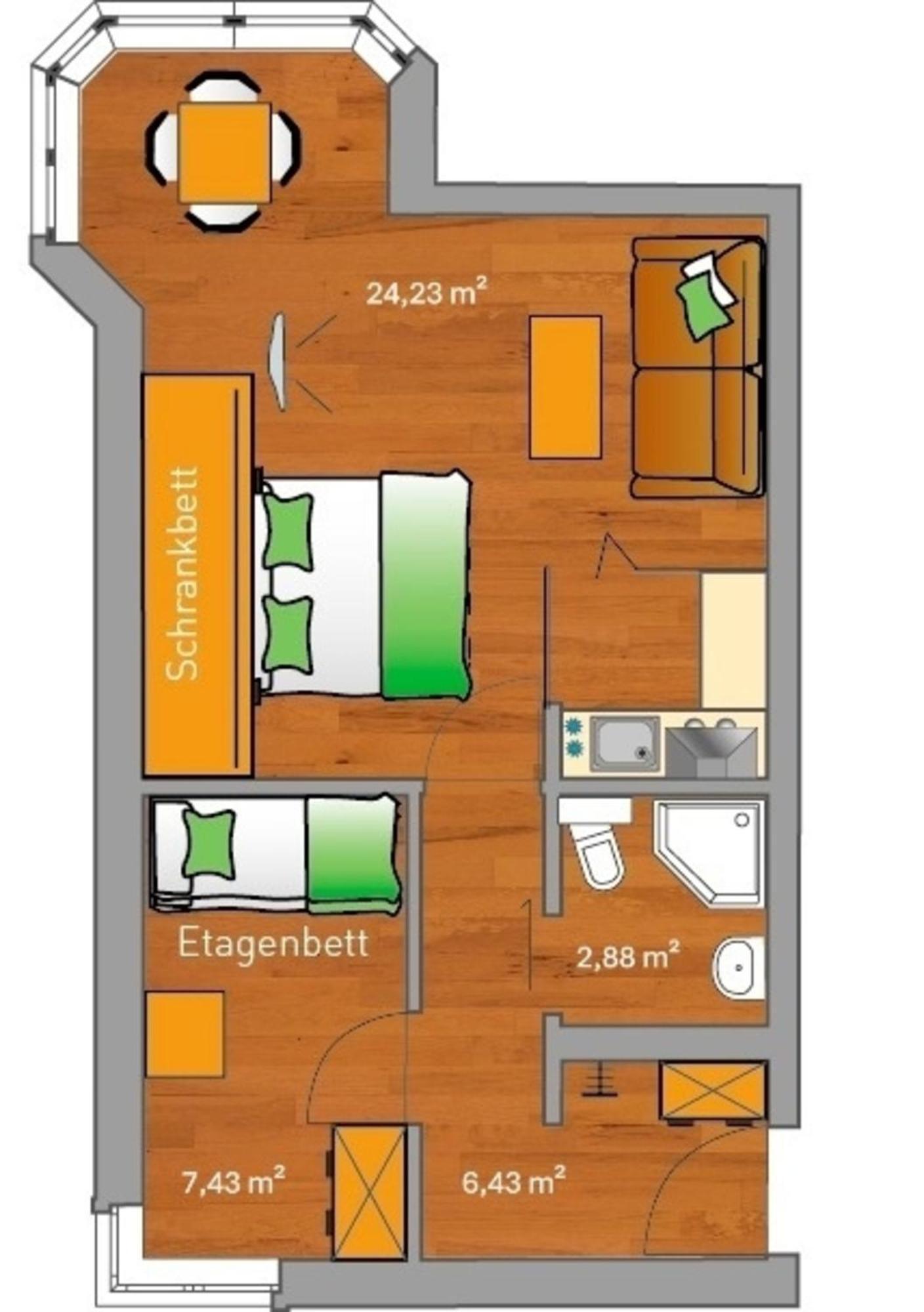 Ancora Marina Haus 1 Nr 01, Typ 1 Apartment Нойщат ин Холщайн Екстериор снимка